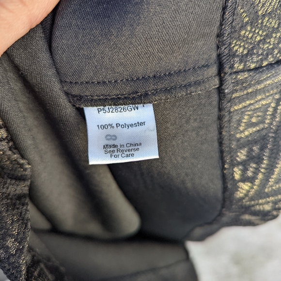 Parker Milana Metallic Brocade Dress - Picture 6 of 9